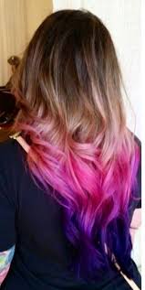 This look allows you to play with color without fully committing to a super bright hue. Pravana Vivids Ombre Ombre Hair Pink Hair Purple Hair Dark Brown Pink And Violet Ombre No Ha Pink Ombre Hair Ombre Hair Color For Brunettes Blue Ombre Hair