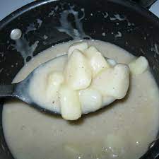 True Southern Stewed Potatoes Not Potatoe Soup Recipe Stewed Potatoes Potato Soup Potatoes