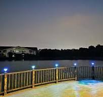 Factory IP65 Waterproof Post Fence Gate Pillar RGB Solar Powered Garden Lights
