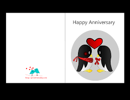 Available for download with email signup. Free Printable Anniversary Cards