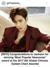 Global Chinese Golden Chart Award Jackson Wang Amino