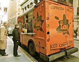 A Little Love With Just A Cup Of Coffee Nyc Love Street Coffe Truck Wall Street Coffee Truck Nyc Food Truck