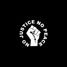 Black And White Artsy Aesthetic Profile Pictures No Justice No Peaceblack Lives Matter Decalno Justice Etsy In 2020 Black And White Aesthetic Blue Aesthetic White Aesthetic