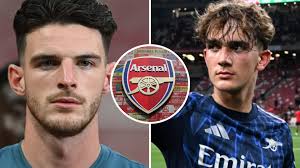 Declan Rice sends message to Max Dowman after Arsenal debut, they're in complete agreement