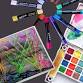 Neon Fireworks: Watercolour! (6-12 years) | Summer event image