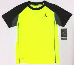 Black And Yellow Jordan Shirt New Boys Nike Air Jordan Dri Fit Shirt Large Medium Volt Yellow Black Training Fashion Clothing Shoes Accessories Kidsclothingshoesaccs Boysclothingsizes4