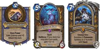 When combined with drakkari enchanter, this card is literally just a repeating coldlight oracle.now all that needs to be printed is a card that gives creatures stealth that druid has access to and then bam both players suffer from endless cards. The Witchwood Druid Deck Building Guide Hearthstone Heroes Of Warcraft Game Guide Vgu