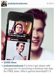 Did You Guys But Josh S New Free App I Did One Direction Imagines I Love One Direction Musical Band