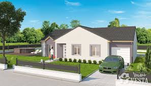 Maisons Vesta Modele Grenade Plain Pied 90m Garage Constructeur Maison Maison Maison Style