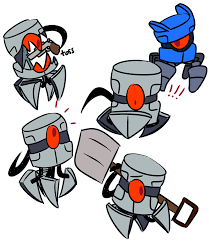 Now, if you'll excuse me, I have to eat a building — doodled some robot to  go with the earlier horror...