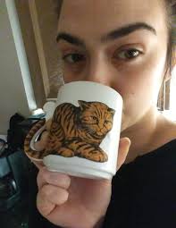 I've got a kitty mug and you don't. JEALOUS?