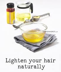 Is there a way i could naturally lighten my hair color to a shade that could allow the henna to appear in my hair (without the sun)? Lighten Your Hair Naturally At Home Without Bleach