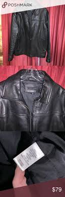 Banana Republic Leather Jacket Size L Leather Jacket Clothes Design Jackets