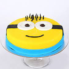 Gru's small servants delight children and adults so create kevin traditional sheet cake design: Minion Birthday Cakes Minion Cake Ideas Ferns N Petals