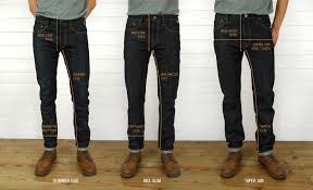 Fits Perfect Fitting Jeans Measuring Guide Sanforized Denim