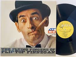 FLIPTOP FINNEGAN the flying fingers of... 1960 (VG/NM) ATCO Records 33-116  MONO
