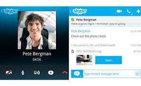 Devices which support skype 1) go to the link: Skype Blackberry 10 Preview Now Available To Download