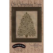 Discover art inspiration, ideas, styles. Oh Christmas Tree Cross Stitch Pattern All Through The Night Fat Quarter Shop