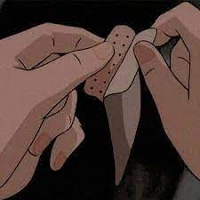 Aesthetic, anime art, pink, kawaii, kiss, love, one person. Pin By Cae On M Aesthetic Anime Anime Scenery Aesthetic Art