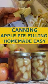Canning Apple Pie Filling Homemade And Easy Apple Pies Filling Canning Apple Pie Filling Canned Apple Pie Filling