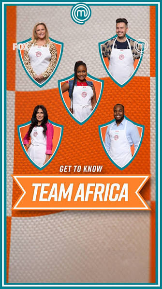 #TeamAfrica has entered the Global Gauntlet! 🇳🇬🇲🇦🇿🇦🌎 Who are YOU  rooting for to make it all the way to the end!? 🏆👀, #MasterChef auditions  continue as we form our final team WEDNESDAY at 8/7c on ...