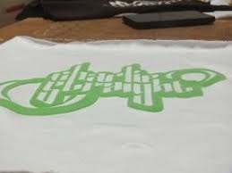 Membuat Sablon Foaming Pada Kaos