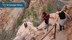 Use the bathrooms at the grotto; Hikers Pay Deadly Price On Zion S Angels Landing Trail St George News