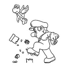 With their sharp beaks, koopas resemble snapping turtles. Top 20 Free Printable Super Mario Coloring Pages Online
