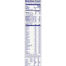 Learn how to understand and use the nutrition facts label to make informed food choices that contribute to a healthy diet. Carnation Breakfast Essentials Nutritional Drink Mix Chocolate 30 Ct Sam S Club