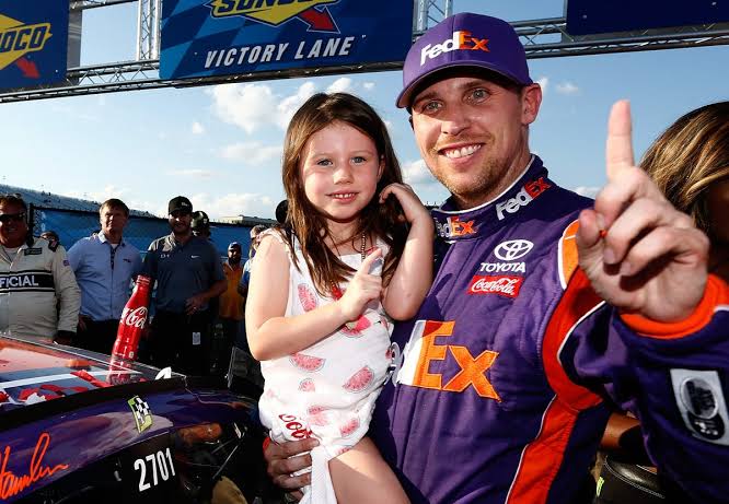 Denny Hamlin announces birth of his second daughter with precious photo