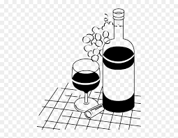 Check spelling or type a new query. Summer Wine Wine Glass With Bottle Drawing Hd Png Download Vhv