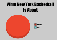 What New York Basketball Is About Knicks Nets Pie Chart Don