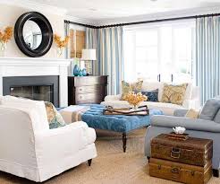 23 Brilliant Blue Color Schemes For Every Design Style Beach Theme Living Room Beach Living Room Coastal Living Rooms
