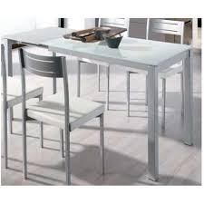 Mesas para tu comedor o cocina. Mesa Extensible Comedor O Cocina Cristal Blanca Color Blanco 75856