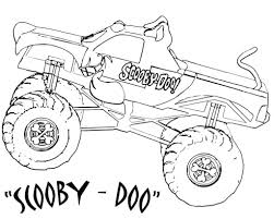 Monster Truck Para Colorear