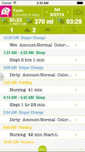 Firstyear Baby Feeding Timer Sleep Diaper Log On The App