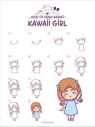 Focus on the steps of the lesson and for sure you will be able to thoroughly have fun and at the same time create a little girl. How To Draw A Cute Girl Easy Step By Step Guide For Kids Beginners