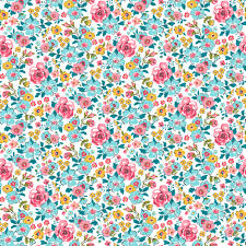 Cotton comes in many patterns and colors and is used for everything. Colorful Fabrics Digitally Printed By Spoonflower Ditsy Flowers Floral Tiny Small Floral Prints Art Floral Art Floral Fabric