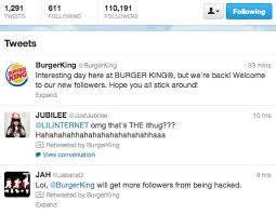 Mostly streaming all things 🔥, but for the next 48 hours it's just sourdough starter 🍞. Brandchannel Social Media Watch Agree With Burger King S Twitter Hack Response Updated