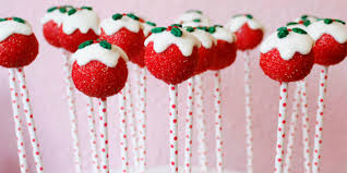 Take a mixture of crumbled baked cake and icing, press into mold with cake pop sticks. Christmas Cake Pops Tutorial How To Make Holly Leaf Cake Pops Niner Bakes