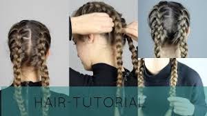 Hier findest du eine einfache schritt für schritt bilder anleitung für einen französischen zopf zum selber flechten. Hollandischer Franzosischer Zopf Hannah Lowenherz Youtube