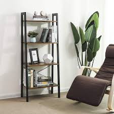 Our shelving units are made for all kind of items at home, from porcelain to that special novel. 4 Tier Ladder Bookshelf Shelving Unit Wood Bookcase Frame For Living Room Bedroom Kitchen Dining Room Storage 56 34 136cm Hwc Special Discount Ea0b Goteborgsaventyrscenter