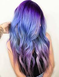 The combination of blue and purple ombre looks just as amazing as it sounds. 20 Breathtaking Purple Ombre Hair Color Ideas