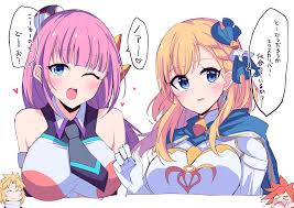 比宮じょーず on X: RT @ramune_himiya: 髪を伸ばしてみた（ほどいてみた）アーサーとオペコ  （アンケート結果大体五分五分だったから二人とも描いた） t.coE8tK22NWQc  X