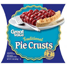 1 box pillsbury refrigerated pie crusts. Great Value Traditional 9 Pie Crusts 15 Oz 2 Count Walmart Com Walmart Com