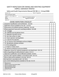 The most secure digital platform to get legally binding, electronically signed documents in just a few seconds. 28 Printable Inspection Checklist Forms And Templates Fillable Samples In Pdf Word To Download Pdffiller