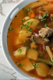 Amazing Vegetable Beef Barley Soup Food Network Only In Salon Food Recipes Ideas Instant Pot Vegetable Beef Soup Recipe Beef Soup Recipes Vegetable Beef Soup
