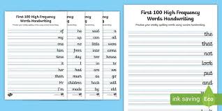 Vocabularyspellingcity provides a variety of options for printable handwriting worksheets. Print Handwriting Worksheets Teacher Made