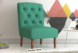 Acuff Lounge Chair Electric Turquoise Wooden Lounge Chair Lounge Chair Chair