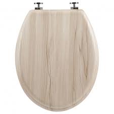 Ls solides charniã¨res en acier inoxidable de ce siã¨ge de toilette sont plus sã»res et rã©sistantes que sur un siã¨ge conventionnel, mãªme avec un positionnement oblique. Abattant Wc En Bois Natura Bois Clair Toilinux